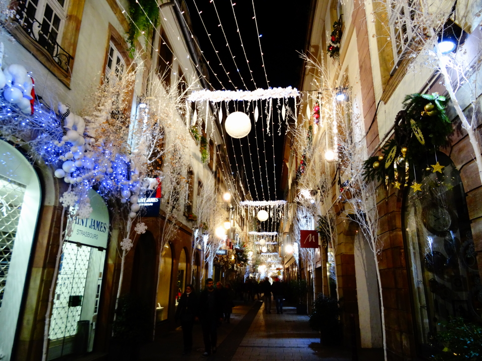 Petite France illuminations nocturnes