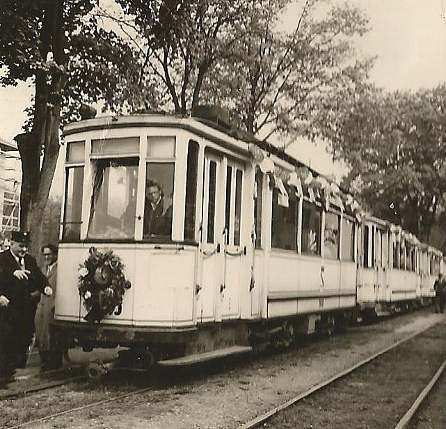 Tram historique Strasbourg années 1950