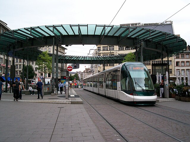 Tram à Homme de Fer Strasbourg